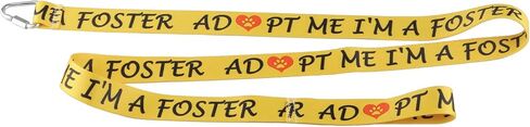 CENWA Adopt Me/Adopt Don’t Shop Dog Lead New Puppy Dog Leash Gift Dog Owner Gift Dog Rescue Gift (Adopt me Foster) in Saudi Arabia
