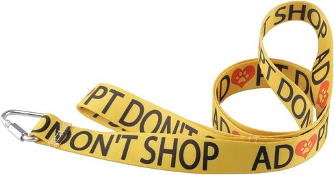 CENWA Adopt Me/Adopt Don’t Shop Dog Lead New Puppy Dog Leash Gift Dog Owner Gift Dog Rescue Gift (Adopt me Foster) in Saudi Arabia