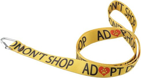 CENWA Adopt Me/Adopt Don’t Shop Dog Lead New Puppy Dog Leash Gift Dog Owner Gift Dog Rescue Gift (Adopt me Foster) in Saudi Arabia