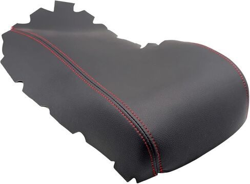 GXARTS Red Suture Leather Center Console Lid Armrest Cover Fit for Lexus IS250 IS350 2014 2015 2016 2017 (Leather Part only) in Saudi Arabia