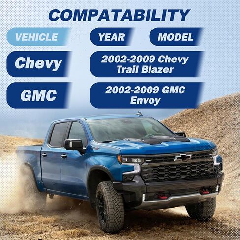 طقم رفع التسوية 3 بوصة أمامي + 2 بوصة خلفي متوافق مع 2002-2009 TrailBlazer 2002-2009 Envoy in Kuwait