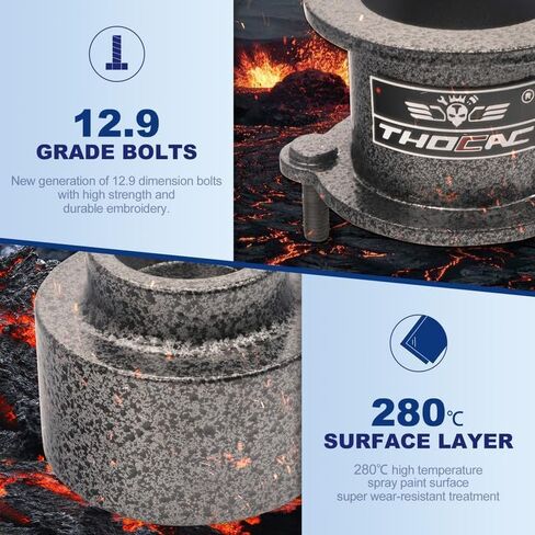 طقم رفع التسوية 3 بوصة أمامي + 2 بوصة خلفي متوافق مع 2002-2009 TrailBlazer 2002-2009 Envoy in Kuwait