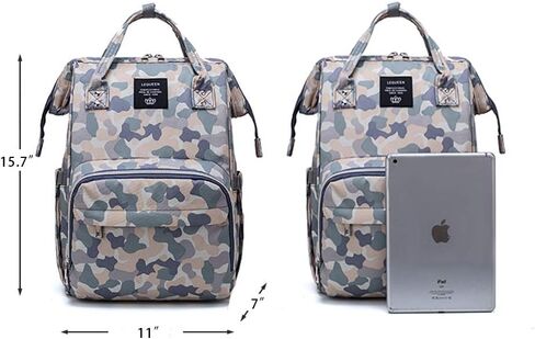 Cow Print Baby Diaper Bag Backpack for Mom Dad with Stroller Straps Large Capacity Multi-Function Nappy Bags Organizer (Cow) in Kuwait