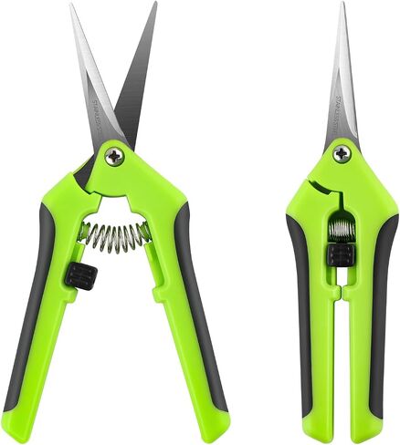 Briartw Ergonomic Spring-Action Scissors,Spring-Loaded Craft Shears with Stainless Steel Blades,for Cutting Intricate Details and Tight Patterns for People with Arthritis or Limited Hand Strength in Kuwait