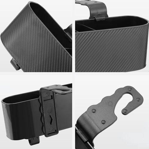 منظم المقعد الخلفي لمسند رأس السيارة، عبوتان من منظمات المقعد الخلفي للسيارة 3 في 1 منظم المقعد الخلفي للسيارة مع حاملات أكواب، صندوق مناديل، خطاف مسند للرأس، تخزين متعدد الوظائف للسيارة in Kuwait