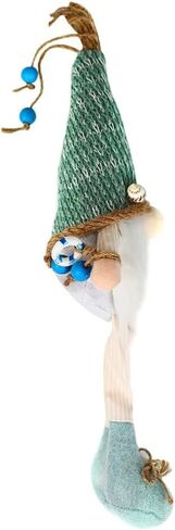 Kichvoe Plush Summer Gnome Ornament Long Leg Nautical Beach Hanging Gnomes Shelf Sitters Gnomes Decorations Farmhouse Nisse Gnomes Summer Gnomes -Blue in Saudi Arabia