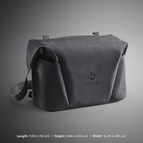Stokke Xplory X Changing Bag, Cool Teal - Doubles As Shoulder Bag or Backpack - Includes Foldable Changing Mat & Pouch Bag - UPF 50+, Water Repellent, Easy to Clean in Saudi Arabia