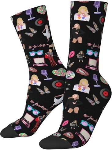 جوارب دائرية للنساء والرجال جوارب رياضية قابلة للتنفس، جوارب رجالية ماصة للرطوبة هدايا للمشي لمسافات طويلة in Kuwait