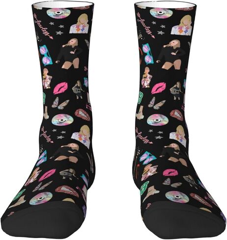 جوارب دائرية للنساء والرجال جوارب رياضية قابلة للتنفس، جوارب رجالية ماصة للرطوبة هدايا للمشي لمسافات طويلة in Kuwait