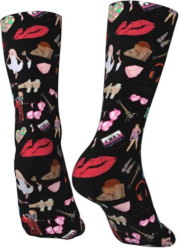 جوارب دائرية للنساء والرجال جوارب رياضية قابلة للتنفس، جوارب رجالية ماصة للرطوبة هدايا للمشي لمسافات طويلة in Kuwait