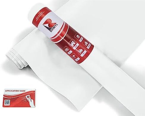 Avery Dennison SW900-180-O Premium Vehicle Wrapping Cast Film Vinyl Roll - 1ft x 5ft with Application Card, Matte Black in Saudi Arabia
