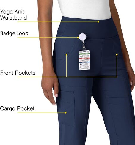 Wink Women's Cargo Flare Scrub Pant in Saudi Arabia