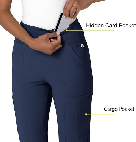 Wink Women's Cargo Flare Scrub Pant in Saudi Arabia