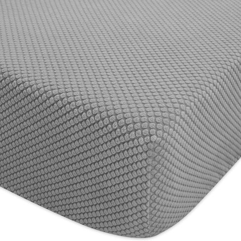 ملاءات سرير مريحة من BlueSnail - ملاءة سرير مريحة وناعمة ومسامية لمراتب سرير الأطفال قطعة واحدة (نقاط رمادية فاتحة) in Kuwait