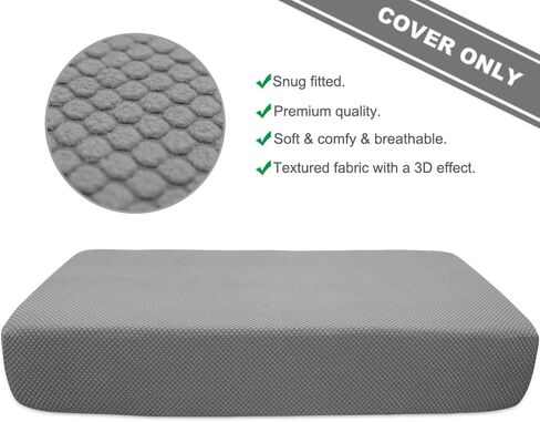 ملاءات سرير مريحة من BlueSnail - ملاءة سرير مريحة وناعمة ومسامية لمراتب سرير الأطفال قطعة واحدة (نقاط رمادية فاتحة) in Kuwait