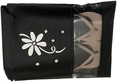 صنادل فليب فلوب كاجوال للسيدات للشاطئ من Old Navy (7 شباشب رمادي داكن FF وأسود فليب فلوب) مع غطاء غبار in Kuwait