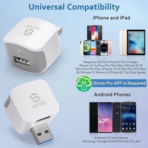 Data-Cube-Photo-Stick 128GB Auto-Photo-Backup-Storage Photo-and-Video-Backup-Storage-Device Data-Cube-for-iPhone Android Photo-Backup iPhone-Photo-Backup-Stick Ultimate-Backup-for-Photo-and-Data in Kuwait