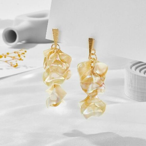 Flower Earrings for Women Spring Earrings for Women Sunflower Earrings Daisy Earrings Gold Flower Dangle Earrings Tropical Flower Statement Earrings Jewelry Gifts for Women Girls in Saudi Arabia