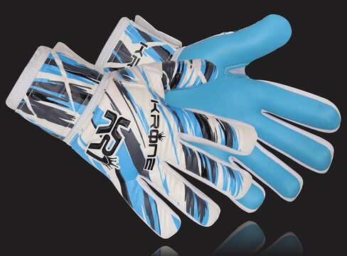 Soccer Goalie Gloves, Football Goalkeeper Gloves for Kids Boys Youth Children Double Wrist Along 4mm Super in Saudi Arabia