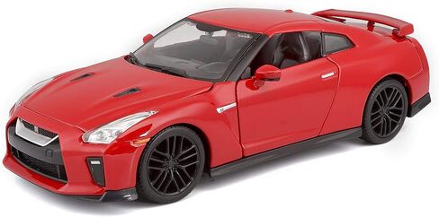 مجموعة نماذج دييكاست من نيسان بوراجو B18-21082 GT-R 2017 بوصة، مقياس 1:24، ألوان متنوعة in Saudi Arabia