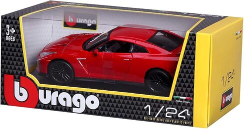 مجموعة نماذج دييكاست من نيسان بوراجو B18-21082 GT-R 2017 بوصة، مقياس 1:24، ألوان متنوعة in Saudi Arabia