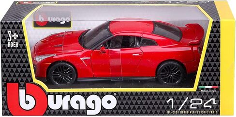 مجموعة نماذج دييكاست من نيسان بوراجو B18-21082 GT-R 2017 بوصة، مقياس 1:24، ألوان متنوعة in Saudi Arabia