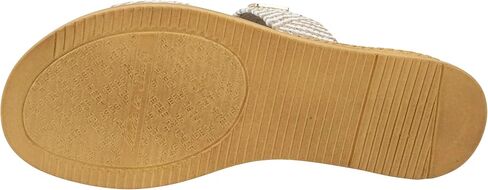 صندل نسائي من شركة ITALIAN Shoemakers Navya Slide Wedge ذو شريط مزدوج للنساء in Saudi Arabia