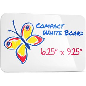 Small Dry Erase Board – Compact Durable Small White Board – Mini White Board for Desk or Kids Dry Erase Board