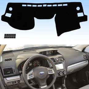 Dashboard Dash Cover Flannel Dash Mat Custom Compatible with 2014-2018 Subaru Forester, Anti-Glare, Anti-Reflection, No Peculiar Smell