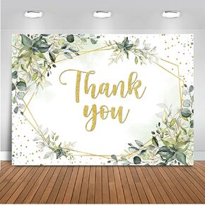 Mocsicka Thank You Backdrop We Appreciate You Staff Teachers Professors Photo Backdrop Sage Green Thanks for All You Do Banner Retirement Appreciation Supplies (7x5ft)