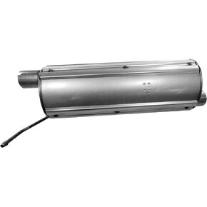 Walker Quiet-Flow SS 21725 Direct Fit Exhaust Muffler 2.625" Inlet (ID) 3" Outlet (ID) for Ford F-250 Super Duty