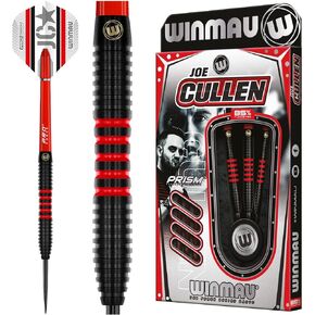 Winmau Joe Cullen The Rockstar Professional Tungsten Darts Set with Flights and Stems (Shafts)