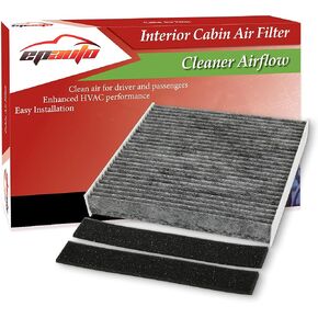 استبدال EPAuto CP140 (CF10140) لفلتر هواء المقصورة الفاخر يتضمن الكربون المنشط