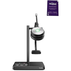 Yealink WH62 Mono UC Bundle with Headset Advisor Wipe