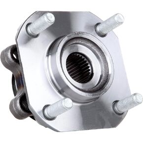 cciyu 513297 Wheel Hub and Bearing Assembly fit for 07 08 09 10 11 12 for Nissan Sentra Front Wheel Hubs W/ABS 4 Lugs 1PCS