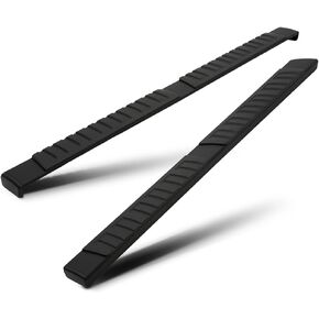 M-AUTO 6" Running Boards Side Steps Compatible with 2007 2008 2009 2010 2011 2012 2013 2014 2015 2016 2017 2018 2019 2020 2022 Toyota Tundra CrewMax Cab, OE Style Side Step Nerf Bar, Black