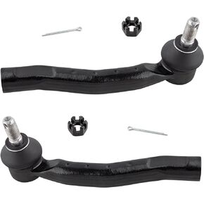2Pcs Front Suspension Outer Tie Rod Ends Left Right Side Pair Set Fit For Toyota Prius C 2012-2019, For Toyota Yaris 2006-2014 Replace# ES800311 ES800312