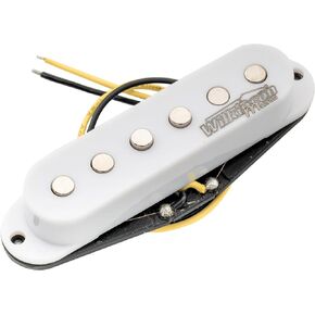 Wilkinson LOW GAUSS Vintage Tone Ceramic Single Coil Pickup for Strat Style Guitar Bridge, White