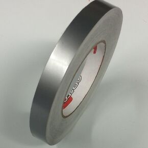 Vinyl Striping Tape - Oracal 651 - Pinstripes, Decals, Stickers, Striping - 1 inch x 150ft. roll - Silver Grey
