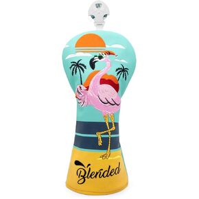 Golf Club Covers Flamingos Driver Cover Fariway Wood Headcover Hybrid Head Cover Leather Golf Headcover Fit All Brand