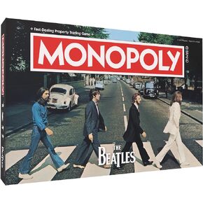 Monopoly: The Beatles | Play as Rocky Raccoon, Maxwell's Silver Hammer, I Am The Walrus & More | Officially Licensed Collectible Game Based on The Beatles Rock Band for 2-6 Players