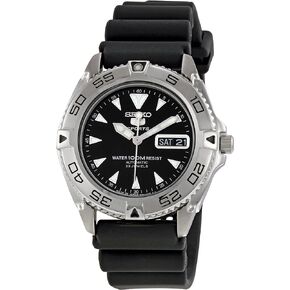 Seiko Men's SNZB33J2 5 Sports Rubber Strap Watch