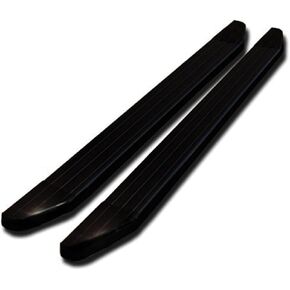 Black Horse Off Road Peerless Running Boards Black Compatible with 2016-2022 Honda Pilot|2019-2022 Honda Passport|2017-2023 Honda Ridgeline-PR-HOPIBK16