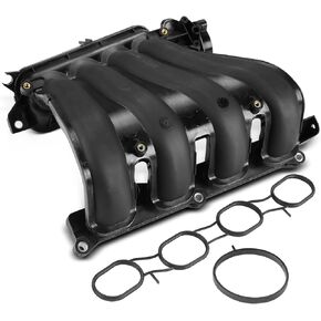 A-Premium Engine Lower Intake Manifold Assembly W/Gasket [DOHC, 4Cyl 2.0L] Compatible with Nissan Sentra 2007 2008 2009 2010 2011 2012