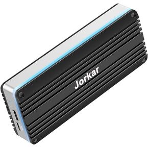 External SSD Enclosure USB C 3.2 for 12+16 Pin M SSDs, for Pro mid 2013-2015, Air mid 2013 to Early 2017, Portable Aluminum SSD Adapter with Indicator