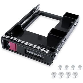 3.5" LFF SAS SATA Drive Tray Caddy Hot-Swap 774026-001 797520-001 797519-001 + 3.5 to 2.5 661914-001 Caddy Compatible for HP Apollo 4200 4510 1650 ProLiant ML350 ML110 G9 Gen10 Servers
