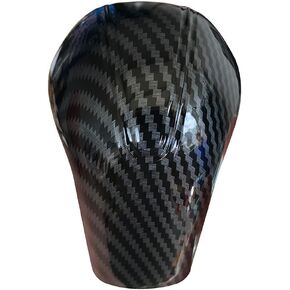 ruihe Car Gear Shift Knob Cover Trim Carbon Fiber Color Sticker Decorator Fit for Hyundai Tucson 2016 2017 2018 2019 2020 2021