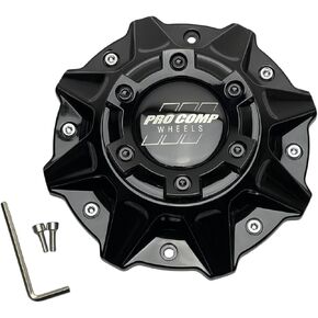 Pro Comp Gloss Black Wheel Center Cap with Screws 804256842 42-N-Cap JF006+42-2MB 42-Cap-SG 42-Cap-XG