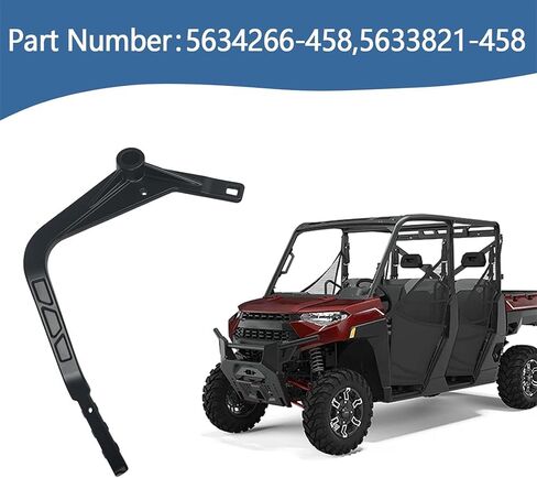 رافعة التحول تناسب 2018-2021 Polaris Ranger 1000، لـ 2019-2020 Polaris Pro XD (أسود مطفي)، استبدال # 5634266-458 5633821-458 in Kuwait