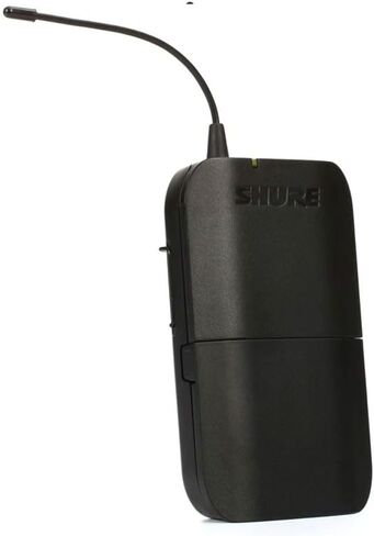 Shure BLX1 Wireless Bodypack Transmitter with On/Off Switch, Adjustable Gain Control, TQG Connector - for use with BLX Wireless Microphone Systems (Receiver Sold Separately) | H8 Band in Saudi Arabia